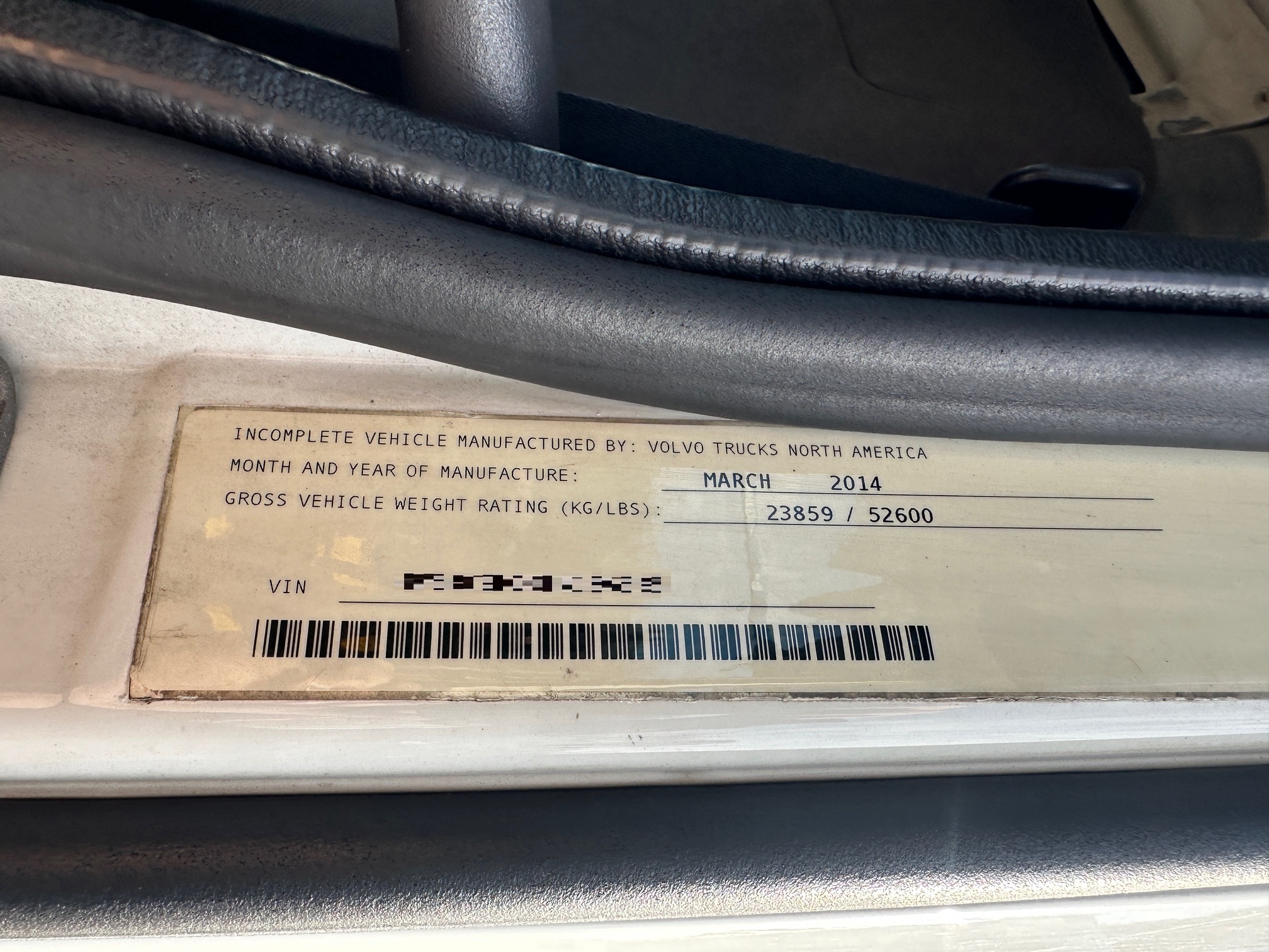 2015 VOLVO VAH - Image 52